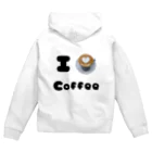 BIMAMECOFFEEのI♡coffee Zip Hoodie