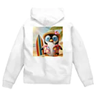 akinyan3128の南国のペンギンさん Zip Hoodie