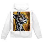 Ppit8の野生の猫 Zip Hoodie