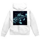 susumu47の深海魚のキャラクターグッズ Zip Hoodie