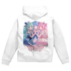 AQUAMETAVERSEのアイドルフラワーズ　なでしこ1478 Zip Hoodie