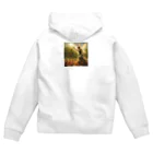 かるるんショップの妖精シリーズ　トマト収穫 Zip Hoodie