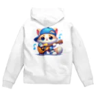 モンピパラダイスのにゃんこ🐱のリズムにノッテ🎵 Zip Hoodie