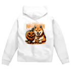 Naoki21のDOG x HALLOWEEN Zip Hoodie