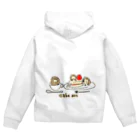 3ko4baSHOPのヒメハリ Zip Hoodie