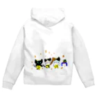 DaijobuGoodsの節分ネコ😍 Zip Hoodie
