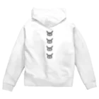 タツミのURARA Zip Hoodie