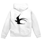 ツバメ堂のツバメの飛翔 Zip Hoodie