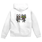 るなもなのドットるなもな2 Zip Hoodie