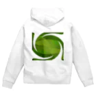 水草の藻１ Zip Hoodie