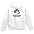 “すずめのおみせ” SUZURI店のすずめだいきち Zip Hoodie