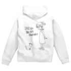 みらくるだっしゅ by HarikoChokanのWILL YOU BE MY FRIEND? Zip Hoodie