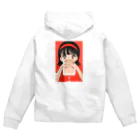 nsnの乙女のたくらみ（red） Zip Hoodie