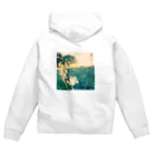 まーりーのお花と少女 Zip Hoodie