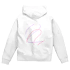 tsuuuuunaの点線 Zip Hoodie