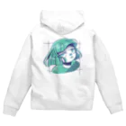 No.1ムキムキバイキングのべー。ちゃん Zip Hoodie