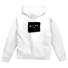 okappa_catの黒猫 Zip Hoodie