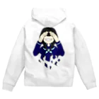 HEBINOの笑え Zip Hoodie