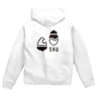 樹木・環境ネットワーク協会(shu)のSHU_LOGO_mono Zip Hoodie