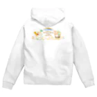 ピッフィーの株式投資Diary@🇺🇸🇨🇳SoftBank group stockのピッフィー＆パッピィー　ワンポイント Zip Hoodie