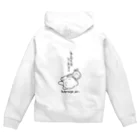 ペンギンと愉快な仲間たちの国沈めペンギン Zip Hoodie