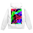 (旧ショップ)大日禰宜 | エンゼル(suzuri店)のBreak Babylon Zip Hoodie