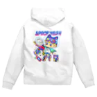 space laundryのスペースウォッシュ～黒地用～ Zip Hoodie