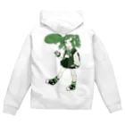 ののきのこ＊のLISTEN GIRL Zip Hoodie