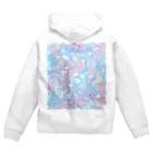 CHAX COLONY imaginariの【各20点限定】いたずらぐまのグル〜ミ〜(1/シャーベッティ) Zip Hoodie