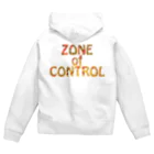 BE UPWARDのZONE OF CONTROL Zip Hoodie