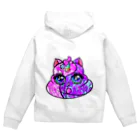 ナマコラブ💜👼🏻🦄🌈✨のUNCHI UNICORN CAT Zip Hoodie