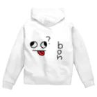 eggeggeggのテャクあんとbob  Zip Hoodie