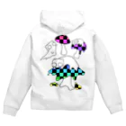 B6_6bitのmushroom Zip Hoodie