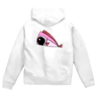 henjinsのゆるかわいい「たい」 Zip Hoodie