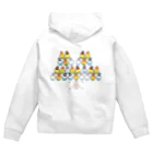 リズさんち🦜👶✨のチームぼったんず Zip Hoodie