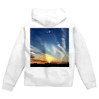 GOHANNDESUYOの夕焼け小焼け Zip Hoodie