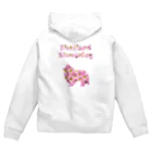 onehappinessのシェルティとデイジー Zip Hoodie