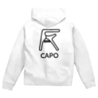 gemgemshopのカポ Zip Hoodie