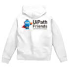 UiPath Friends 公式ショップのUiPath Friends グッズ ジップパーカー