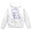 ゆーきんの絵ぐっずのとろろ Zip Hoodie