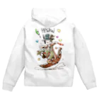 大道芸人ヒヨコのZip Hoodie