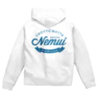 OFUZAKEのCMMN_BLUE Zip Hoodie