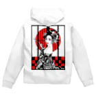 うの UNOのうの花魁 Zip Hoodie