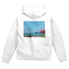 わびしさの鳶 Zip Hoodie