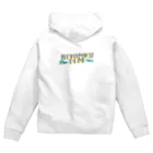 ゆぴぴの寝不足マン Zip Hoodie