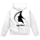 クモブランドのspider20 Zip Hoodie