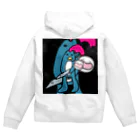 ダイナマイト87ねこ大商会のソルジャーぺんぎんの子守唄(ララバイ) Zip Hoodie