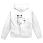 Hiroguguのぶーちゃん　ウチのニャンコ Zip Hoodie