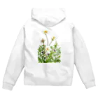 気ままに創作　よろず堂の花咲く小径①いろどり Zip Hoodie