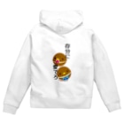 Draw freelyのベビーカステラ Zip Hoodie